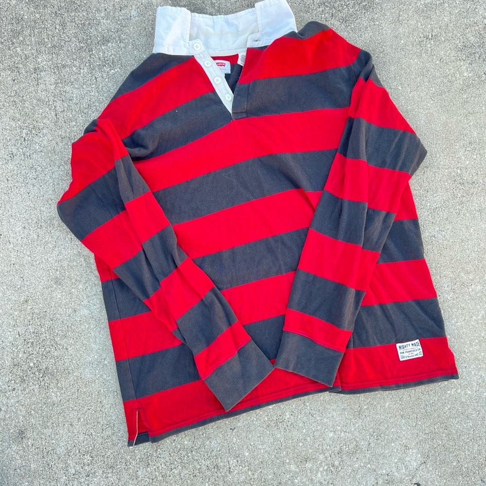 Vintage Wrangler Striped Rugny shirt